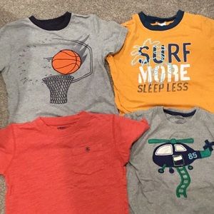 Lot of four Gymboree Short Sleeve Tshirts—size 5 &5T